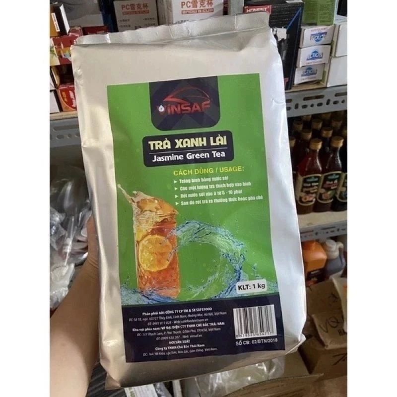 TRÀ XANH NHÀI VINSAF 1KG