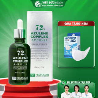 Tinh Chất AZULENE Làm Dịu Da, Điều Tiết Bã Nhờn, Giảm Mụn - 50ml - AZULENE COMPLEX AMPOULE 72% HISTOLAB