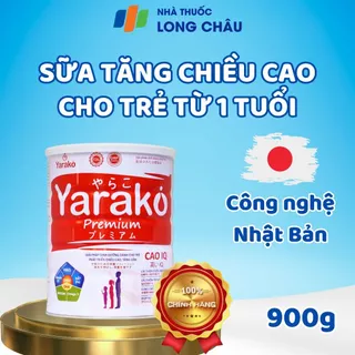 Sữa Tăng Chiều Cao Bổ Sung DHA Cho Trẻ Phát Triển Chiều Cao Và Thông Minh YARAKO PREMIUM CAOIQ Chính Hãng