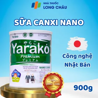 Sữa Canxi Cho Người Già Hỗ Trợ Xương Khớp Bổ Sung Canxi Ngừa Loãng Xương YARAKO PREMIUM NANO CANXI Chính Hãng