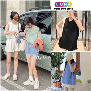 Áo 3 lỗ nhiều màu chất cotton năng động, Áo thun tanktop ba lỗ thoáng khí, thấm hút mồ hôi - LUNA