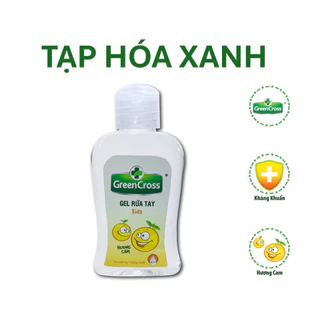 Gel rửa tay kháng khuẩn Green Cross 100ml - Hương Cam