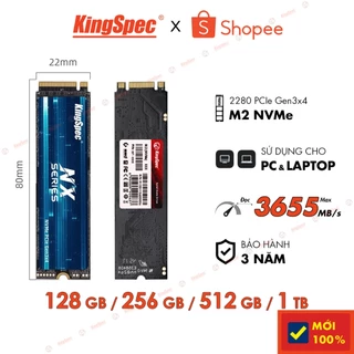 Ổ cứng SSD KingSpec M2 NVMe | NX - Hàng Chính Hãng