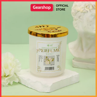 Sáp khử mùi thơm phòng nhà vệ sinh xe hơi Perfume GEARSHOP lưu hương dài lâu trọng lượng 150g có 6 mùi