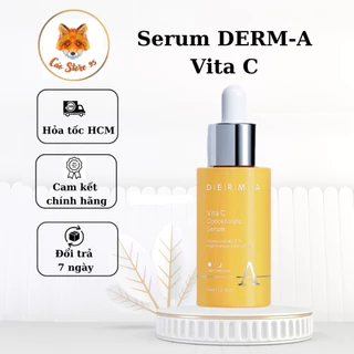 Serum Làm Trắng Giảm Nhăn DERM-A Vita C Concentrate Serum