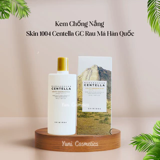 Kem Chống Nắng Skin 1004 Centella GC Rau Má Hàn Quốc Cho Da Nhạy Cảm, Tuýp 50Ml SPF50+++