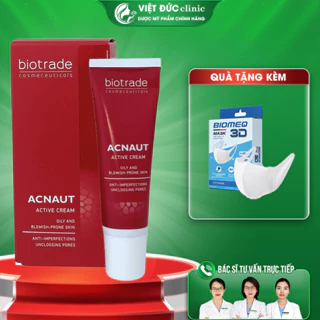 Kem chấm mụn Biotrade Giảm Thâm Mụn Giảm Nhờn Biotrade Acnaut Active Cream 15ml