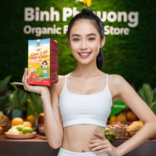 Bột gạo lứt giảm cân healthy Bình Phương 500g