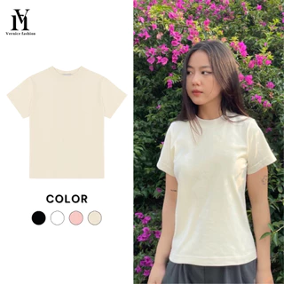 Áo BABYTEE Trơn Basic Chất Cotton 250gsm Dày Mát Cho Mùa Hè Bb02