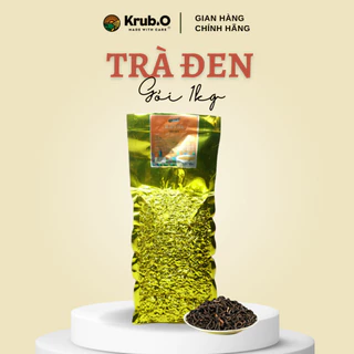 Hồng Trà (Trà đen) Cao cấp Gói 1kg - Pha trà đậm vị - Thương hiệu Krub.O - Nguồn nông sản thuần Việt