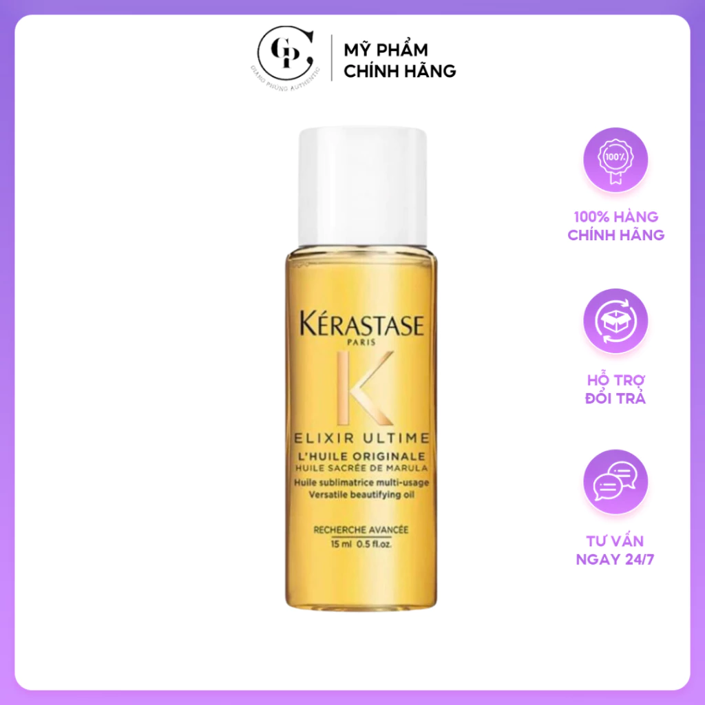 [Gift Sephora] Dầu dưỡng tóc phục hồi, mềm mượt Kerastase 15ml