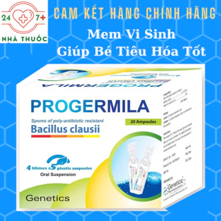 Men Vi Sinh PROGERMILA [HD 2026, Hộp 20 ống] - Giúp Bảo Vệ Đường Ruột Giúp Bé Tiêu Hóa Tốt Và Phòng Ngừa Tiêu Chảy