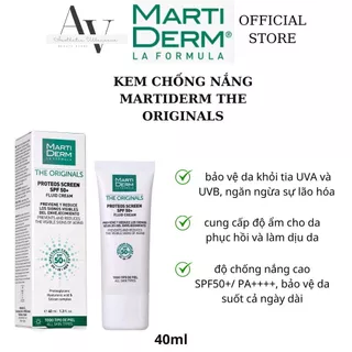 Kem Chống Nắng Martiderm The Originals Phổ Rộng Proteos Screen SPF50+ 40ml