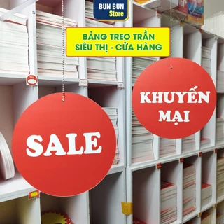 Bảng sale treo cửa, Biển sale giảm giá - Đa dạng mẫu mã - Hàng có sẵn (Giá sỉ xưởng sản xuất)