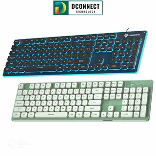 Bàn phím máy tính có dây LANGTU L1 gõ im lặng êm nhạy phù hợp pc laptop chơi game văn phòng học tập