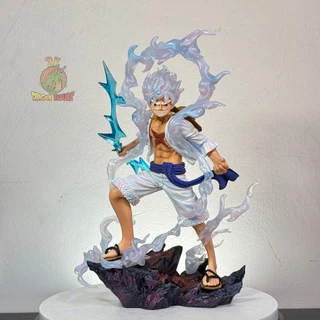 [Mẫu mới] Mô hình Luffy Gear 5 dáng đứng cầm sét siêu nét, Luffy Gear 5 LX bản PVC - One Piece - Mô hình 2K