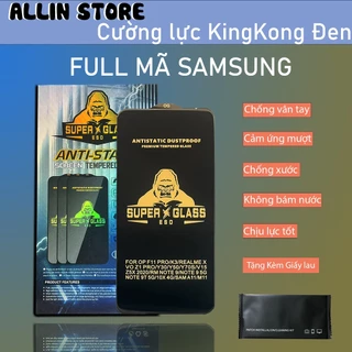 Cường lực KingKong Super Glass Samsung A12/13/A14/A15/A22/A02S/A03S/A04S/A05/A05S/A20/A20S/A24/A25