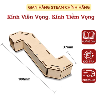 Mô Hình Diy Kính Viễn Vọng, Kính Tiềm Vọng Ứng Dụng Thí Nghiệm Vật Lý Cho Trẻ Tự Lắp Ráp Bằng Gỗ Đồ Chơi Stem Khoa Học