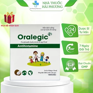 [CHÍNH HÃNG] Siro tăng đề kháng Oralegic 10ml