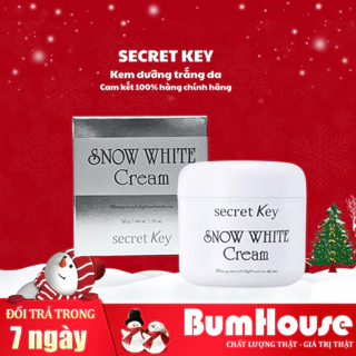 Kem Dưỡng Trắng Da Secret Key Snow White Cream 50g/ 50gx2