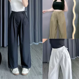 Quần suôn dài bigsize nữ, dáng thể thao đường phố thời trang cá tính vải cotton thoải mái mát cho nang chuppy QD