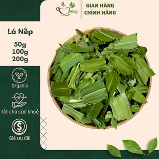 200g Lá Nếp (Lá Dứa) Sấy Khô - Trà thảo mộc Treesy - Trà hoa quả