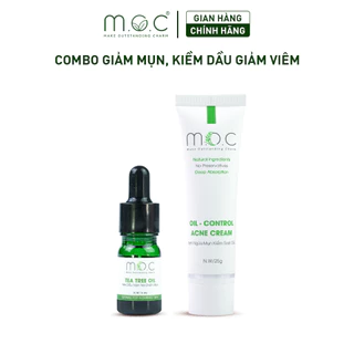 BỘ ĐÔI GIẢM MỤN - MỜ THÂM M.O.C Hiệu Quả Sau 48H