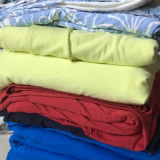 Khúc Vải Thun Cotton 100% Dày Dặn Nhiều Mùa Khổ Từ 1m6 - Chất Co Giãn 4 Chiều, Thấm Hút, Không Cần Lót