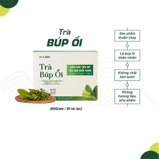 Trà Búp Ổi hỗ trợ giảm cân, tạm biệt mỡ [CHÍNH HÃNG - hộp 20 gói x 3gram]