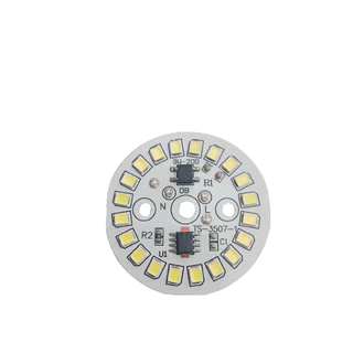 Chip led tròn 220V liền driver 7W, 9W sáng trắng