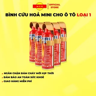 [ HOẢ TỐC ] Bình Chữa Cháy Mini Ô Tô MR.ÔTÔ Dập Đám Cháy Khẩn Cấp Cho Xe Hơi, Xe Máy Không Gian Nhỏ An Toàn BCH001