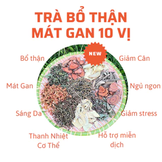 Trà lá nam, Mát gan, Bổ thận, Thanh nhiệt cơ thể 10 vị thảo dược tự nhiên HD02