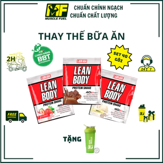 Set 40 gói - LeanBody MRP Gói Dùng 1 Lần - Thay thế bữa ăn, hổ trợ tăng cơ, giảm cân.