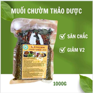 Muối chườm bụng thảo dược chườm eo, chườm vai gáy giảm mỡ bụng, giảm đau nhức 1000G