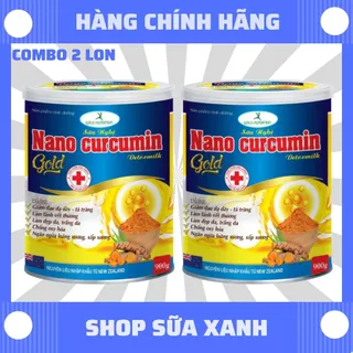 ( Tặng 02 hộp 150g) Combo 2 lon 900g _Sữa nghệ cho người viêm , loét dạ dày , đại tràng