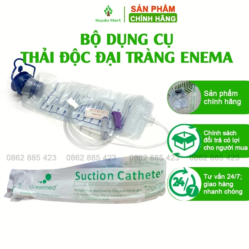 Dụng cụ thải độc đại tràng, thải độc cà phê, thụt tháo đại tràng, thải độc đại tràng bằng cà phê