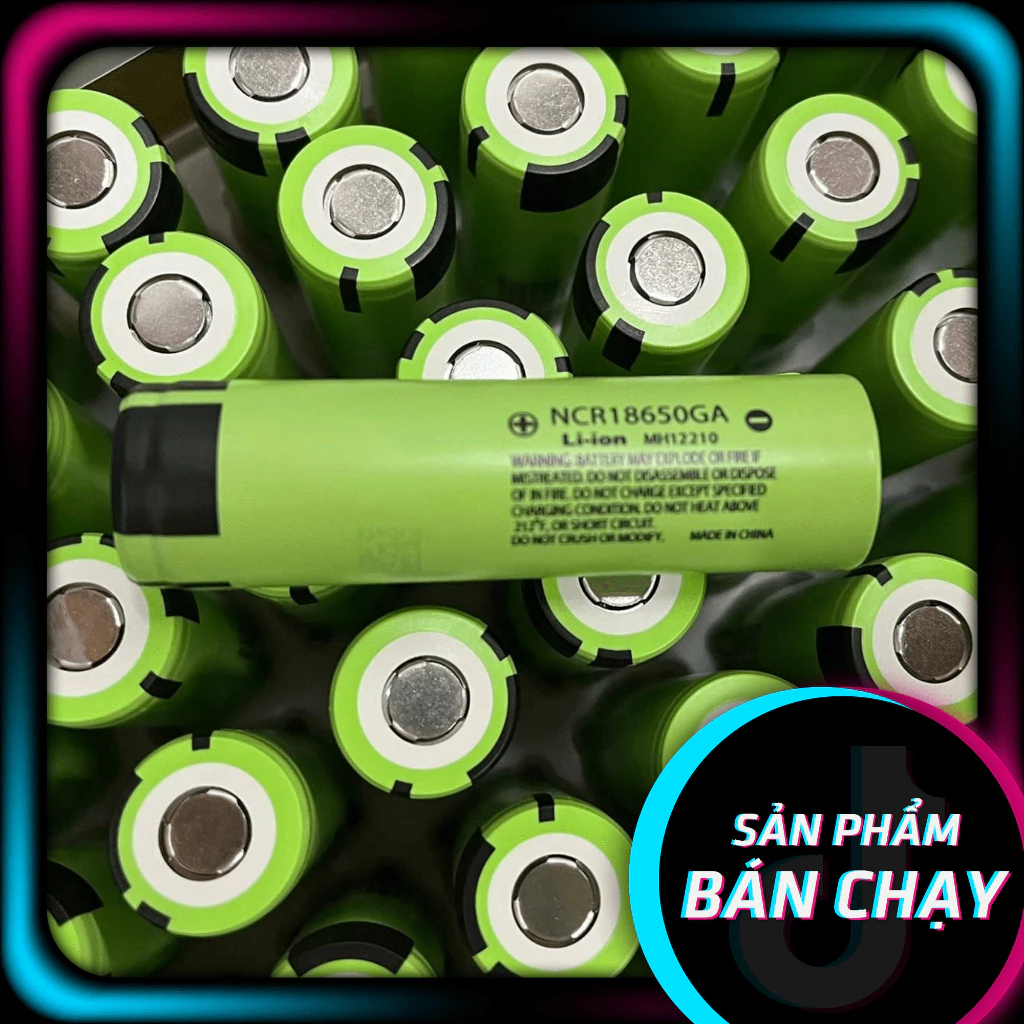 Pin 18650 Panasonic 3.7V - 4200mAh dung lượng cao xả 15A tháo khối