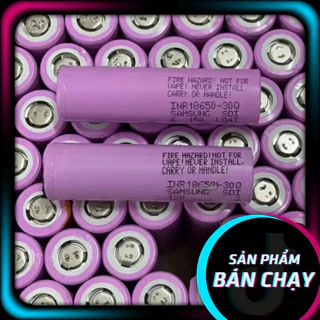 Cell Pin 18650 Samsung 30Q Dung Lượng 3500mAh xả 25A tháo khối chất lượng