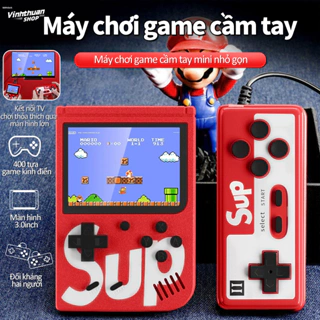 Máy Chơi Game Sup 400,Kèm Tay Cầm Dành Cho 2 Người ,Màn hình rộng 3 inch  , kết nối với Tivi