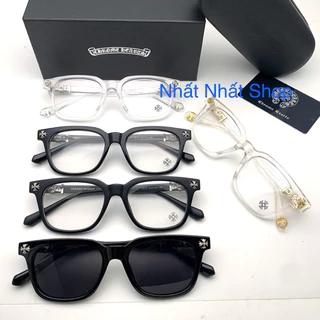 Gọng kính Chrome Hearts cox ucker cận giả cận - Nhiều màu 2273 tặng hộp