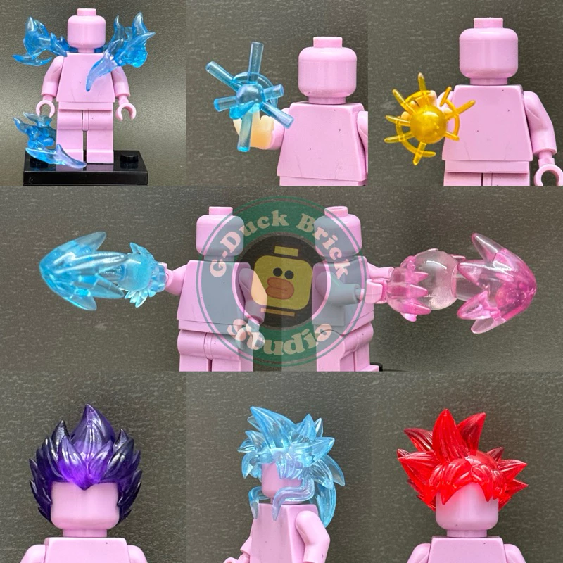 Custom phụ kiện minifigures: phụ kiện cho nhân vật trong 7 viên ngọc rồng- Dragon Ball