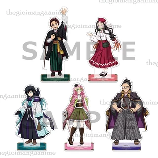 Standee KIMETSU NO YAIBA ver HÒA NHẠC Thanh Gươm Diệt Quỷ tượng acrylic anime chibi mô hình trưng bày