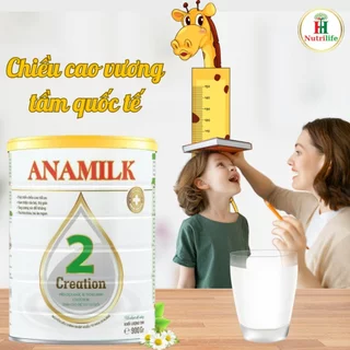 Sữa Annamilk Creation dành cho trẻ tăng chiều cao, phát triển trí não,miễn dịch khỏe từ 1 đến 18 tuổi