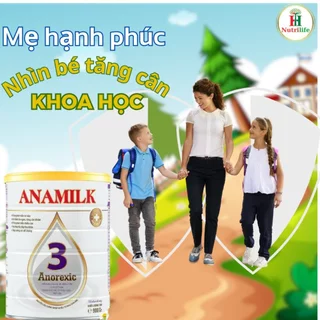 Sữa Annamilk Anorexic dành cho trẻ tăng cân,phát triển trí não,miễn dịch tiêu hóa tốt từ 1 đến 10 tuổi