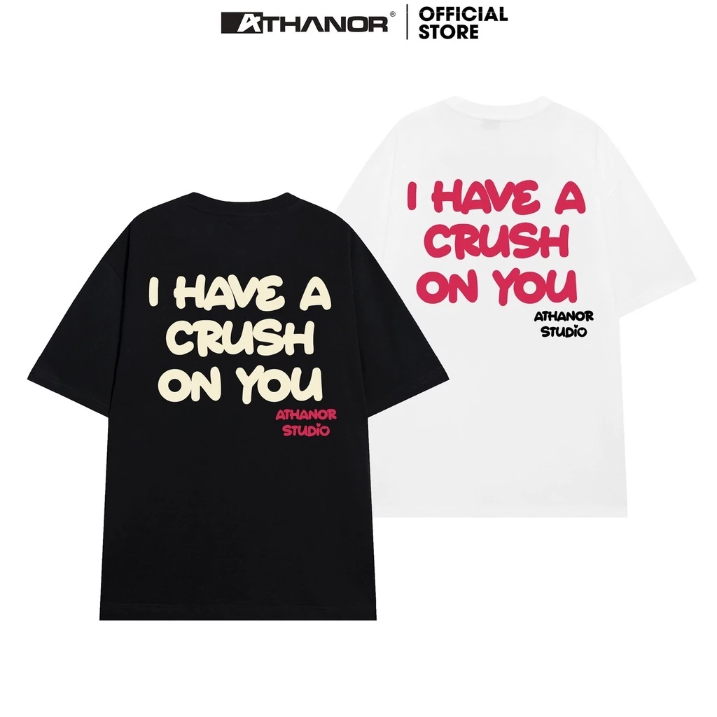 Áo Thun Local Brand The Chosen - Crush On You, áo phông nam nữ form rộng 100% COTTON