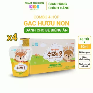 Gạc hươu non tăng cân SUMO giúp bé ăn ngon và tăng cường đề kháng miễn dịch cho bé