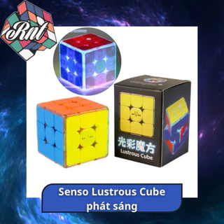 Rubik phát sáng Senso Lustrous cube có nam châm đèn pin sạc