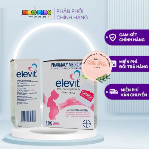 Elevit Vitamin tổng hợp cho mẹ bầu của Úc