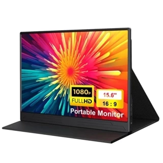 Màn hình di động 15.6 INCH IPS FHD 1920*1080 IPS tặng bao da cao cấp kết nối điện thoại laptop máy game