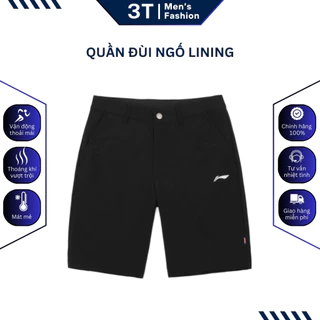 Quần short thể thao nam Cao Cấp Lining AKSS580-1